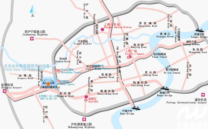 上海交通路线图